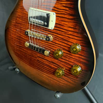 PRS SE McCarty 594 Singlecut Electric Guitar Black Gold Burst w/ Gig Bag image 8