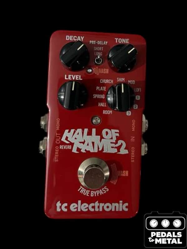 TC Electronic Hall of Fame 2 Reverb (MASH Tech) 2017 - Present - Red - X18543 image 1