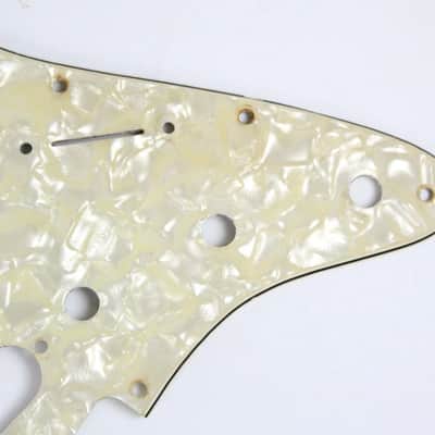 1980s-1990s John PAGE Custom Shop Fender 3-Ply Stratocaster Plus Deluxe Pearloid Pickguard Strat Pearl image 5