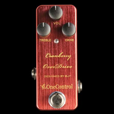 ギター One Control /Cranberry OD &Dimension BM One Control Cranberry Overdrive | Reverb