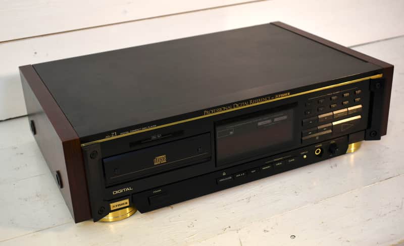 1989 Fisher AD-Z1 Professional Digital Reference CD Player | Reverb