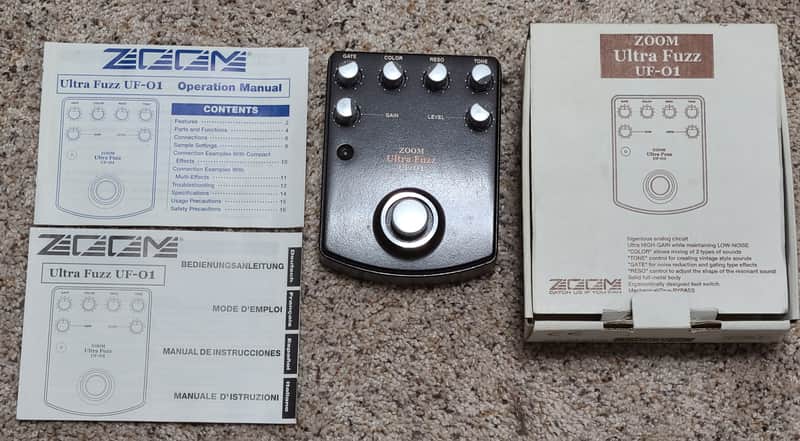 Zoom UF-01 Ultra Fuzz | Reverb Canada