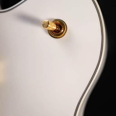 Gretsch G5422GLH Electromatic Classic Hollow Body Double-Cut Left-Handed Electric Guitar - Snow Crest White image 11