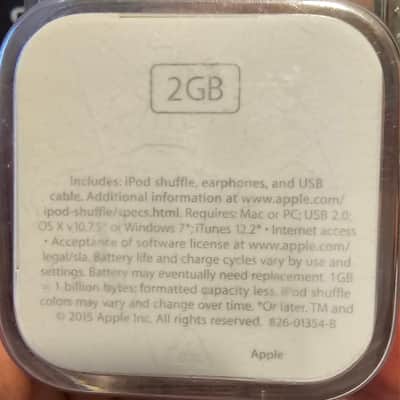 Apple iPod shuffle 2GB MKMK2LL/A Portable MP3 Player in Original Packaging image 3