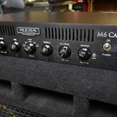 Mesa Boogie M6 Carbine 600-Watt Rackmount Bass Amp Head 2008 - 2017 - Black image 1