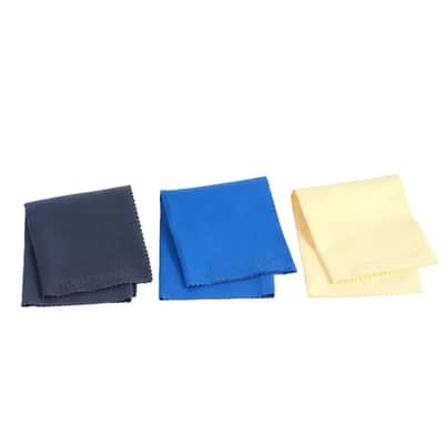 Music Nomad Super Soft Microfiber Suede Instrument Polish Cloths, 3 Pack - MN203 image 3