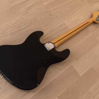 2005 Fender Aerodyne Jazz Bass AJB-M/DJ Medium Scale 32" Black, Japan CIJ image 13
