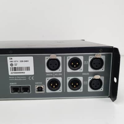 D&B D6 PA Dual channel amplifier image 8