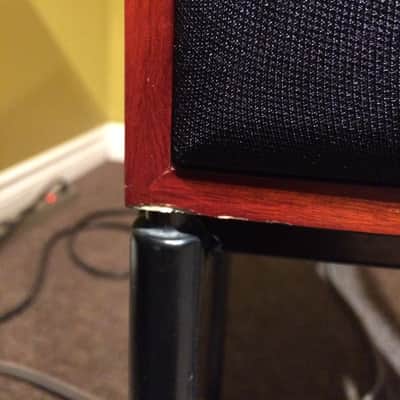 Stirling BBC LS3/6 Rosewood Speakers Monitors PAIR w/ Stands - Demo Units - Rogers Harbeth Tannoy image 13
