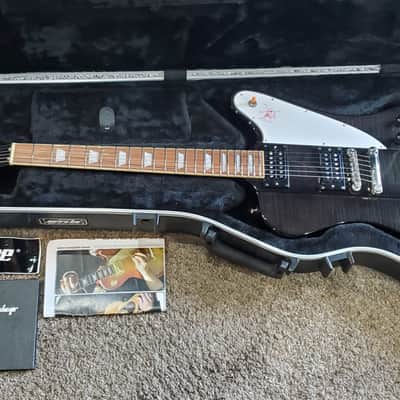 Epiphone Slash Firebird, Translucent Black | Includes Hardshell Case and Original Case Candy! image 10