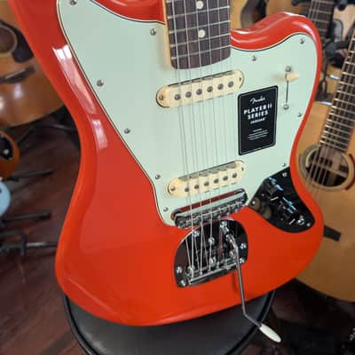 Fender Player II Jaguar Electric Guitar - Rallye Orange image 3