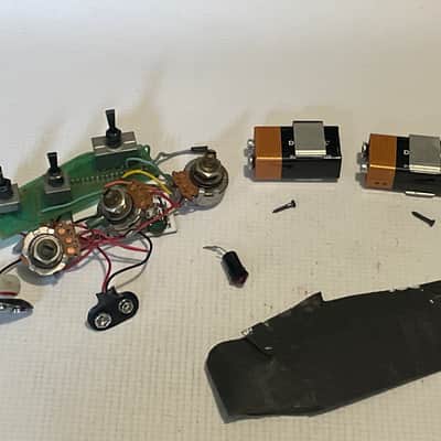 1980's Kramer USA Sustainer Active Control Electronics Wiring Circuit Board image 1