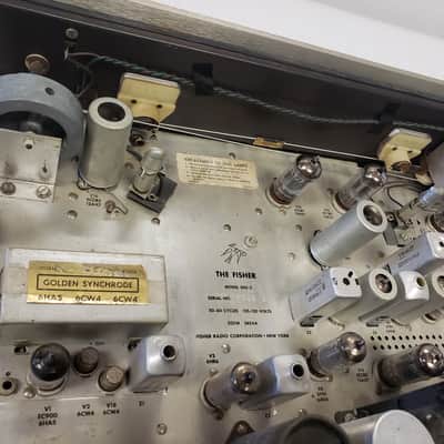 Fully Restored Fisher 500C Stereo Tube FM Receiver - Classic Fisher Looks And Performance - Very Late Serial Number! image 20