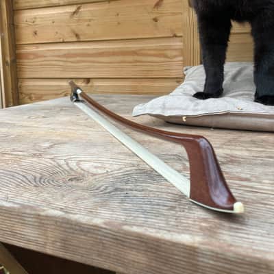 Double Bass French Bow - Erich Steiner - Fully Refurbed - New Hair - Excellent image 13
