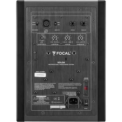 Focal Solo6 6.5" Powered Studio Monitor, Black Regular image 2