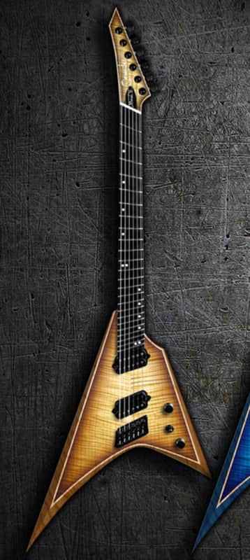 Ormsby Metal V 6 GTR Multiscale - Flame Top Exotic Ice Tea image 1