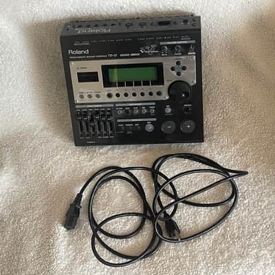 Roland TD-12 Drum Sound Module 2005 - 2012 w Mount, Power Supply, MIDI out cable