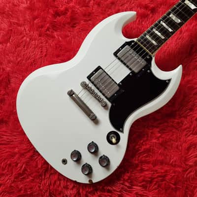 Burny RSG-60 '63 Revival Series - SG Standard - 1990-1992 - Snow White - Original VH-1 Pickups - Made In Japan MIJ image 1