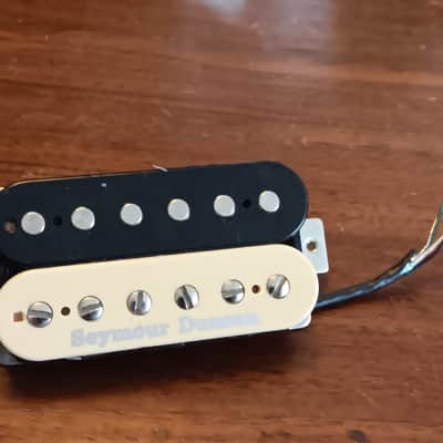 Seymour Duncan SH4 zebra humbucker bridge pickup image 1