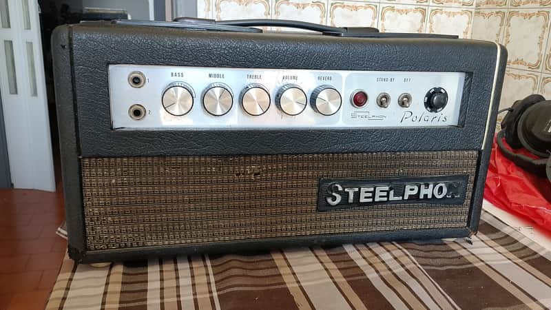 Steelphon Polaris tube guitar amp from 60's image 1