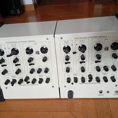 Oberheim Sem pair of modules in a powered box 1975 image 2
