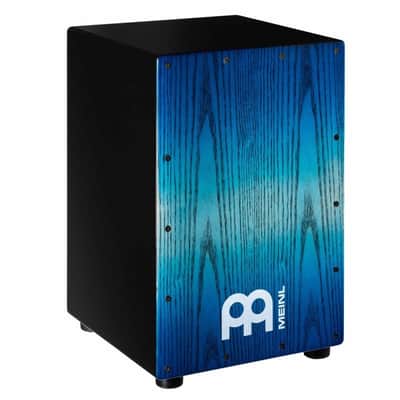 MEINL MCAJ100BK-PBF+ [Headliner Series Snare Cajon with Bag / Pacific Blue Fade] [Includes genuine MEINL bag!] image 2