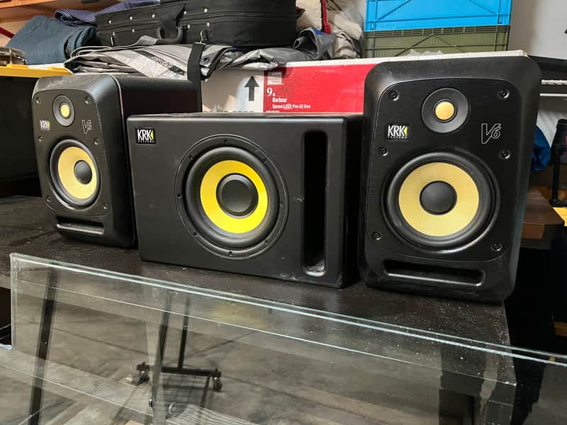 KRK KRK V6 S4 6.5 inch Powered Studio Monitor image 1