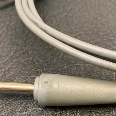 Late 1960’s Fender grey instrument cable N.O.S. With original ties image 6