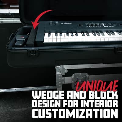 Gator ATA TSA Hard Flight Case for 88-Note Keys for Deep Keyboards w/ Wheels image 9
