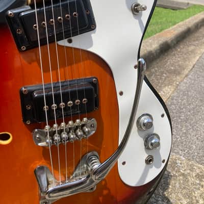 Mosrite Combo Semi-Hollow Electric Guitar 1966 image 5