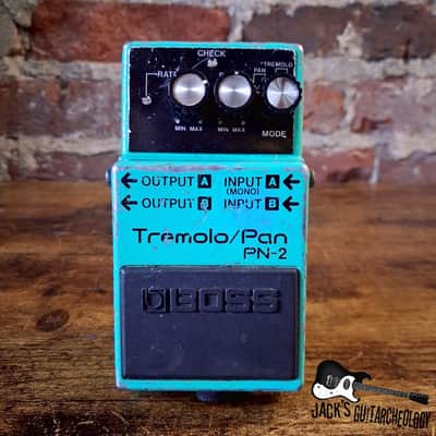 Boss PN-2 Tremolo/Pan *Modded & Recapped* (1990s - Seafoam Green) image 1