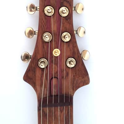 Anu Custom Shop Eyra Bubinga Cedar Purple Heart image 9