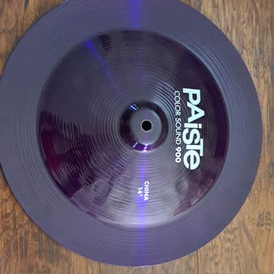 Paiste 14" Color Sound 900 Series China Cymbal 2017 - Present - Purple image 5