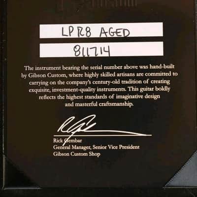Gibson Les Paul 1958 Custom Shop Aged 2011 Bild 19