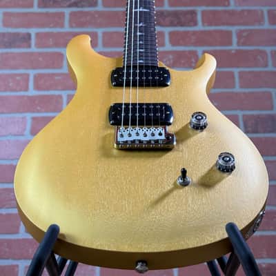 PRS SE CE 24 Electric Guitar - Metallic Gold Satin image 8