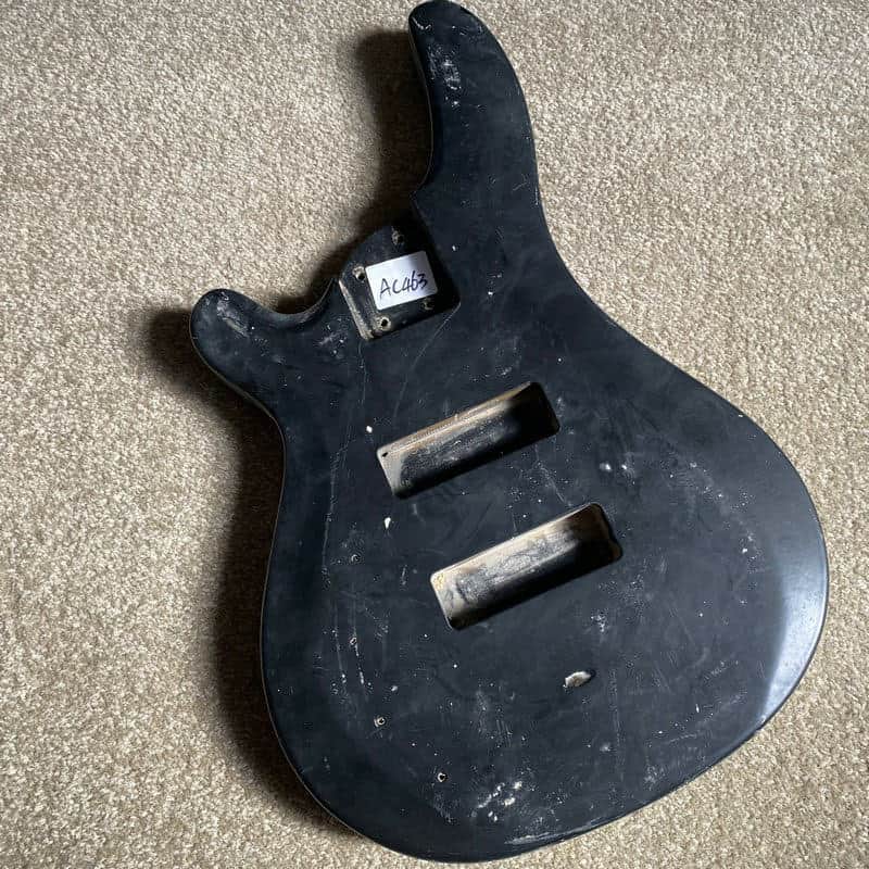 Black Lefty 4 String Bass Guitar Basswood Body image 1