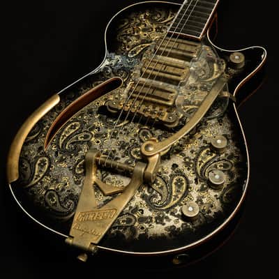 Gretsch Masterbuilt G6134CS 1959 Penguin by Gonzalo Madrigal - Heavy Relic, 3-Pickups image 6