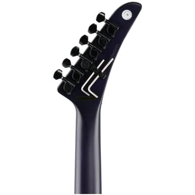 Kramer Assault Plus Electric Guitar, Transparent Purple Burst image 8