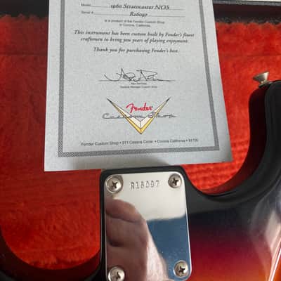 Fender Stratocaster 1960 NOS Time Machine Custom Shop 2003 image 17