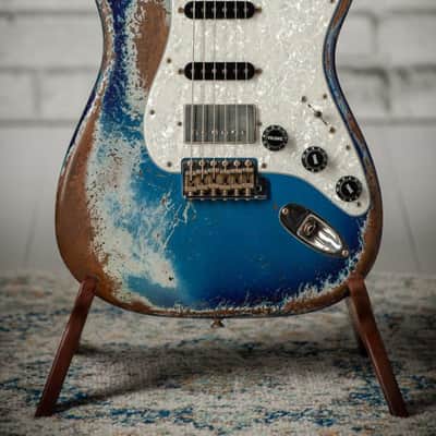 Fender ’65 Super Heavy Relic Stratocaster Competition Burgundy image 8