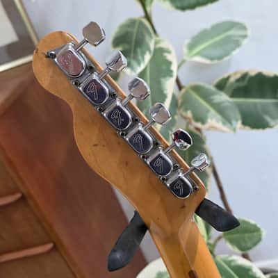 1969 Fender Telecaster Thinline Natural Ash Blonde 60s ARTIST OWNED STAGE PLAYED Road Worn Heavy Relic Aged American Vintage 1960's USA Tele Guitar image 9