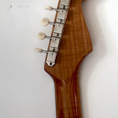 Lefty AAA Roasted Flame Maple Custom Loaded Strat Vintage Modern Neck NOS Relic Nitro Lacquer Elite Wheel Truss image 23