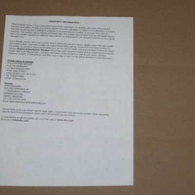 very lightly handled - mostly very clean Electro Harmonix EMPTY CARDBOARD BOX and printout copy of Owner's Instructions ONLY for USA Big Muff Reissue (NO Pedal, NO original paperwork) image 21