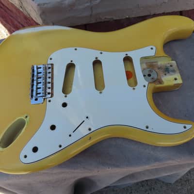 FENDER STRATOCASTER 1978 OLYMPIC WHITE 3 BOLT BODY WORK PROJECT image 2