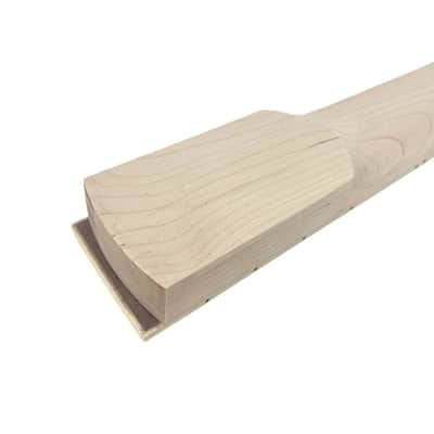 Les Paul/SG Style Bolt-On Unfinished Guitar Neck, Maple & Rosewood with Binding image 4