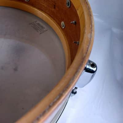 *Slingerland 14x5.5"Snare Drum 3Ply Mahogany Chicago 8Lug Vintage 50s COB Brass* image 9
