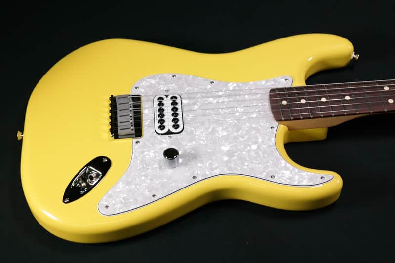MINT Fender Limited Edition Tom Delonge Stratocaster, Rosewood Fingerboard, Graffiti Yellow 466 image 1