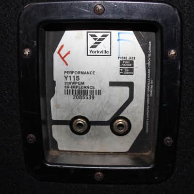 Yorkville Y115/ FOH 15" with Horn 200 Watts 8 Ohms (Pair) image 5