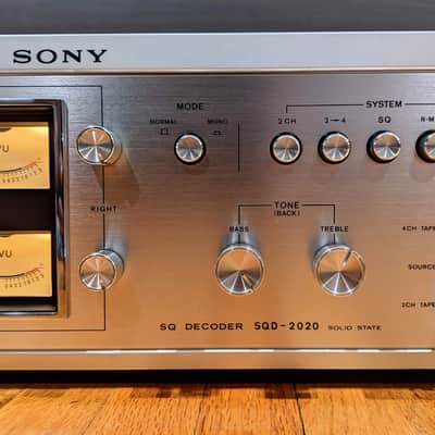 Sony SQD-2020 Quad Decoder / Preamp / Fully Serviced / Mint / Rare