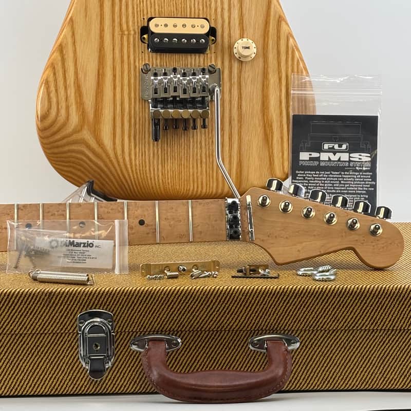 LOCKE Frankenstrat Project [WARMOTH, Floyd Rose 1984, EVH, DiMarzio, FU-TONE, Schaller, NO BOZOS] =\//-/= image 1